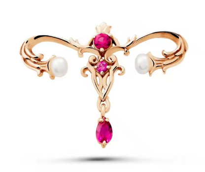 Luxury Womb Brooch