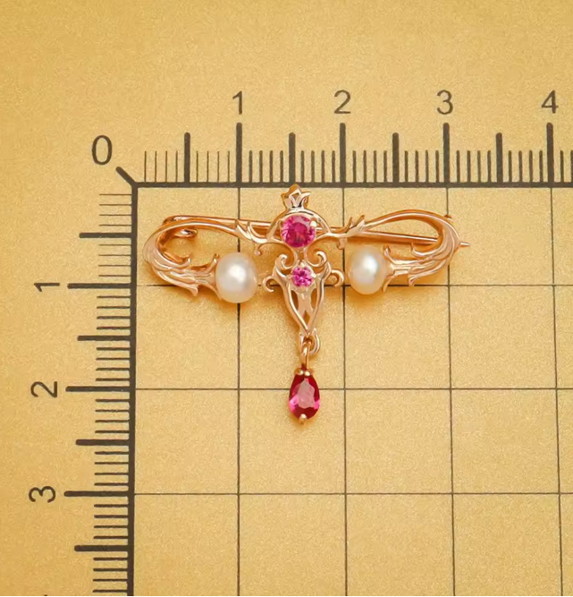 Luxury Womb Brooch