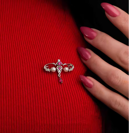Luxury Womb Brooch